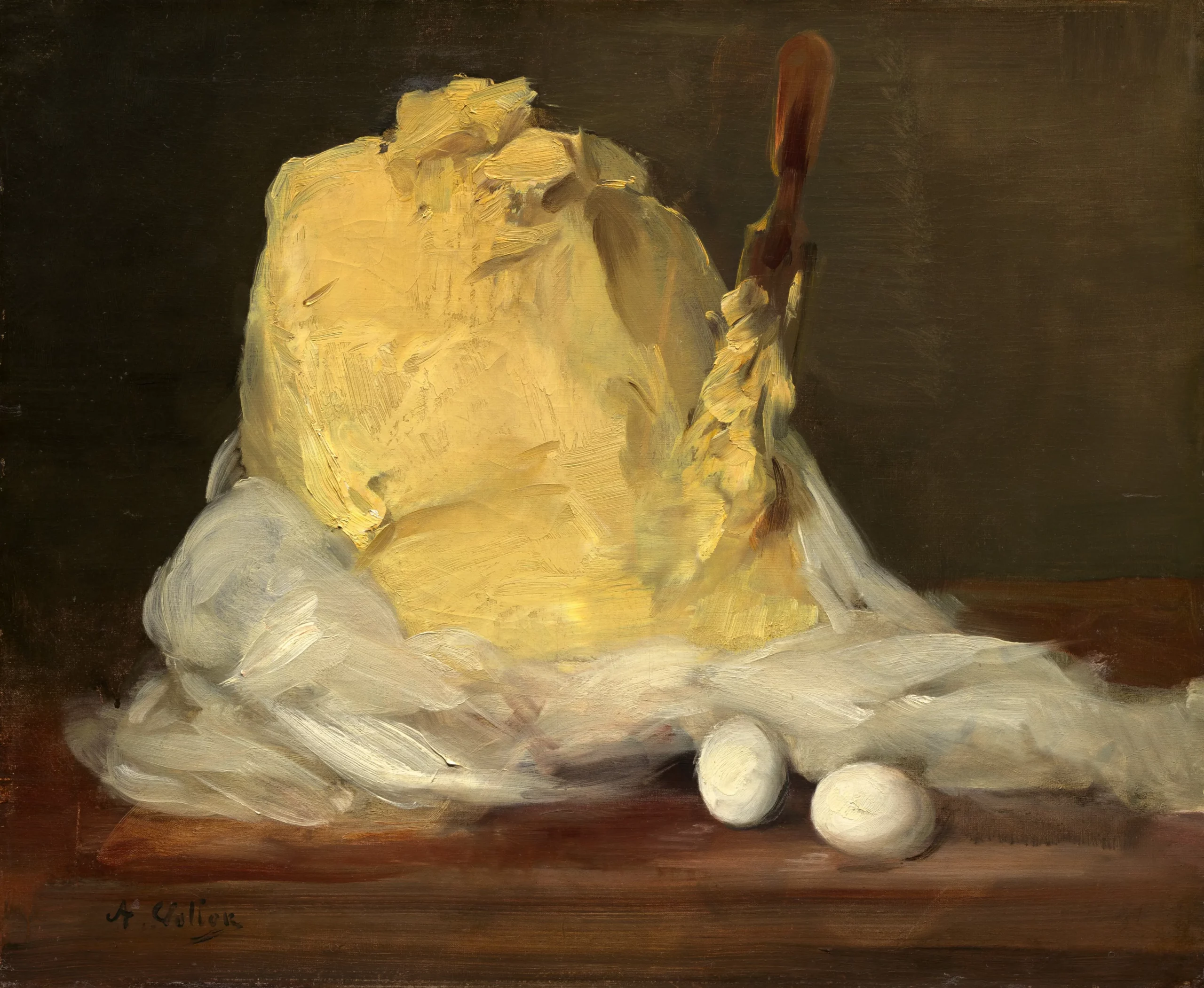 Pintura Mound of Butter de Antoine Vollon